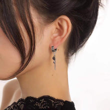 Load image into Gallery viewer, 925 Sterling Silver Hoop Earrings 1 Pair