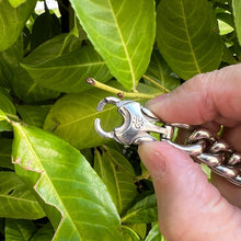 Load image into Gallery viewer, Hallmarked Solid 925 Sterling Silver  Chunky Heavy Bracelet