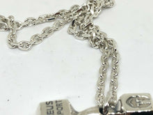 Load image into Gallery viewer, Hallmarked Dumbbell Barbell Weight Pendant & 50 cm Silver Chain