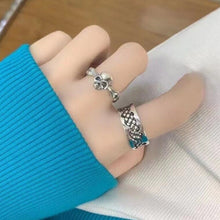 Load image into Gallery viewer, 925 Silver Skull  Pinky Ring