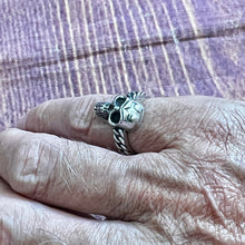 Load image into Gallery viewer, 925 Silver Skull Skeleton Pinky Ring