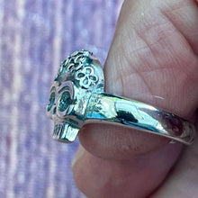 Load image into Gallery viewer, 925 Silver Skull Skeleton Pinky Ring (Copy)