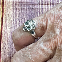 Load image into Gallery viewer, 925 Silver Skull Skeleton Pinky Ring (Copy)