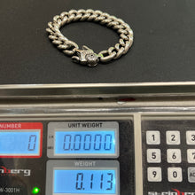Load image into Gallery viewer, Hallmarked Heavy Cuban Link  Solid 925 Sterling Silver Bracelet