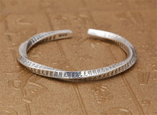Load image into Gallery viewer, 999 Hallmarked Sterling Silver Twisted Wire Open Bangle for Men Or Women