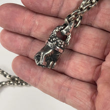 Load image into Gallery viewer, Real Solid 925 Sterling Silver Pendant Destiny Hercules's Fist Gothic Hallmarked (Copy)