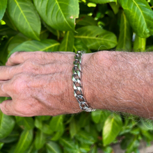 Load image into Gallery viewer, Men&#39;s 925 Hallmarked Solid Sterling Silver Cuban Link Curb Bracelet