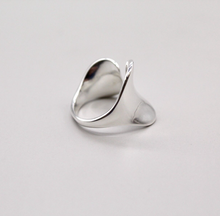 Load image into Gallery viewer, 925 Sterling Silver Adjustable Ring  Chunky Statement Style