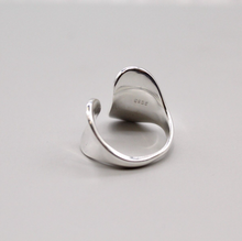 Load image into Gallery viewer, 925 Sterling Silver Adjustable Ring  Chunky Statement Style