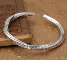 Load image into Gallery viewer, 999 Hallmarked Sterling Silver Twisted Wire Open Bangle for Men Or Women