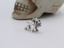 Load image into Gallery viewer, 925 Hallmarked Solid Sterling Silver French Bulldog Charm Pendant Necklace