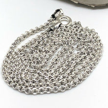 Load image into Gallery viewer, 925  Sterling Silver Small Cable Chain