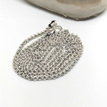 Load image into Gallery viewer, 925  Sterling Silver Small Cable Chain