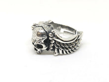 Load image into Gallery viewer, Wing Skull Ring