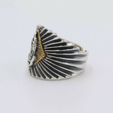 Load image into Gallery viewer, Hallmarked 925 Silver Mens Or Ladies Sizeable Mother Mary Ring