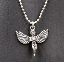 Load image into Gallery viewer, Hallmarked Ladies or Mens Sterling Silver 925 Cherub Angel Pendant