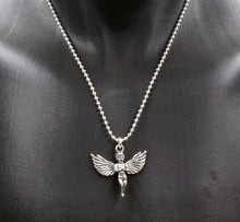 Load image into Gallery viewer, Hallmarked Ladies or Mens Sterling Silver 925 Cherub Angel Pendant