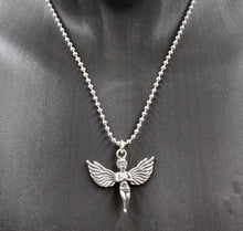 Load image into Gallery viewer, Hallmarked Ladies or Mens Sterling Silver 925 Cherub Angel Pendant