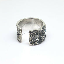 Load image into Gallery viewer, Hallmarked Mens or  Womens 925 Sterling Silver Half Skull Ring