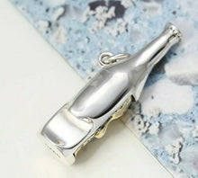 Load image into Gallery viewer, Hallmarked 925 silver Skull Bottle pendant