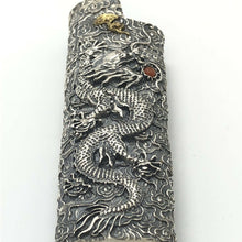 Load image into Gallery viewer, Solid 925 Sterling Silver Lighter Case Hallmarked