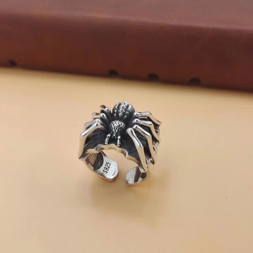 Sterling Silver Spider Ring