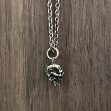 Load image into Gallery viewer, Oxidised Skull Pendant