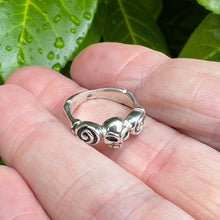 Load image into Gallery viewer, 925 Sterling Silver Women&#39;s Skull Pinky Ring