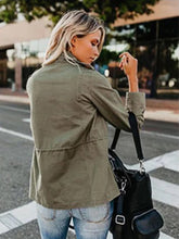 Load image into Gallery viewer, Women&#39;s Military Jacket