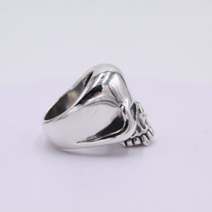 Heavy Sterling Silver Skull Ring