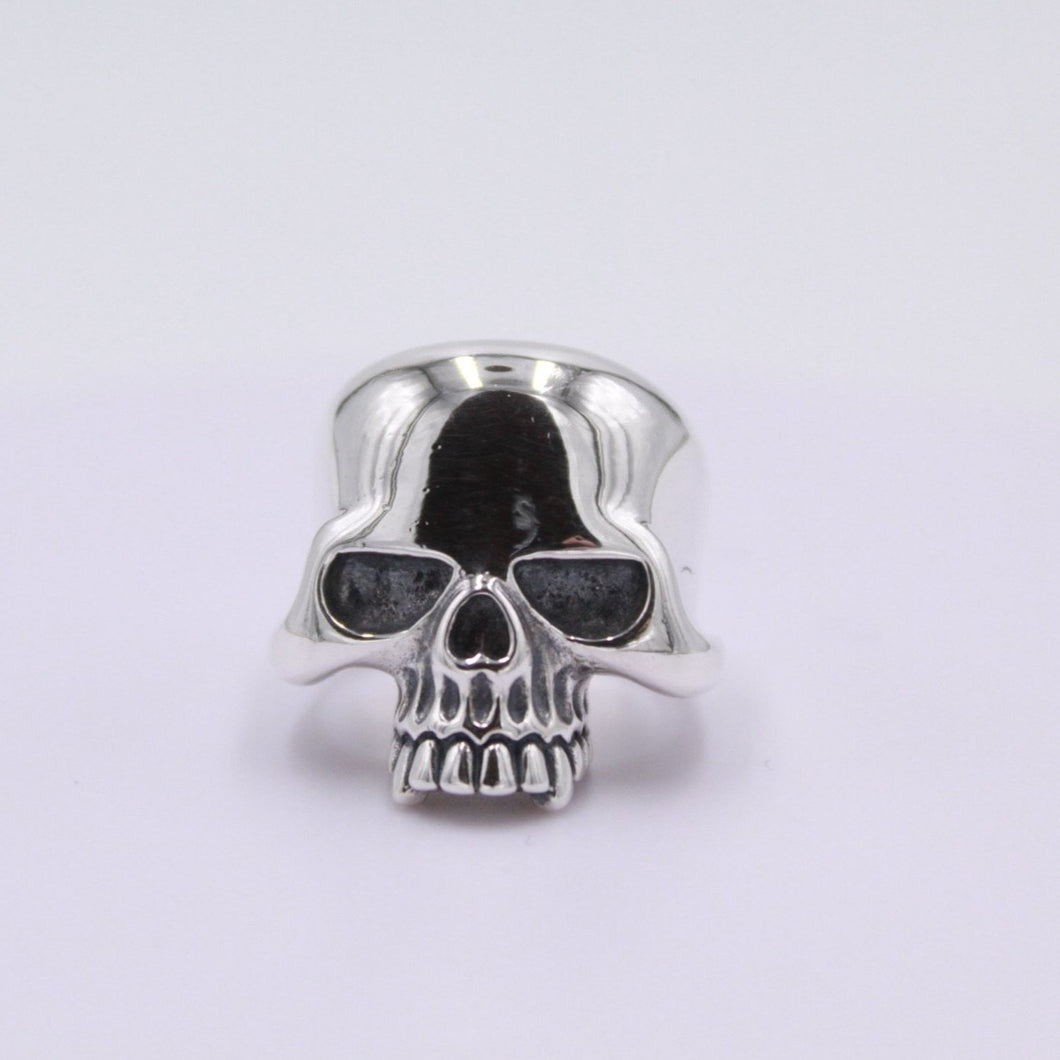 Heavy Sterling Silver Skull Ring