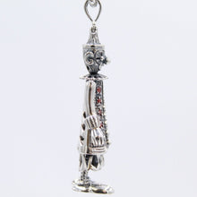 Load image into Gallery viewer, Large Sterling Silver  Hallmarked 3D Articulated Clown Pendant