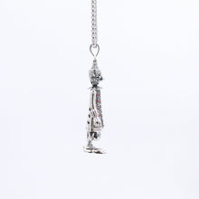 Load image into Gallery viewer, Large Sterling Silver  Hallmarked 3D Articulated Clown Pendant