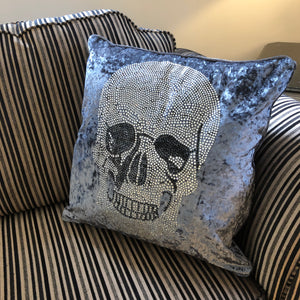 Large Skull Cushion