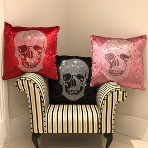 Large Skull Cushion