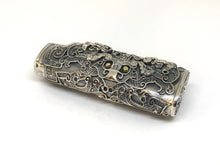 Load image into Gallery viewer, 925 Hallmarked Silver Lighter Case With Carved Detail