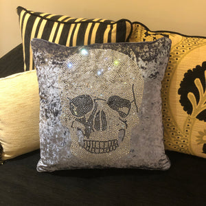 Large Skull Cushion