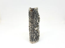 Load image into Gallery viewer, 925 Hallmarked Silver Lighter Case With Carved Detail