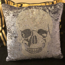 Load image into Gallery viewer, Large Skull Cushion