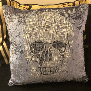 Large Skull Cushion