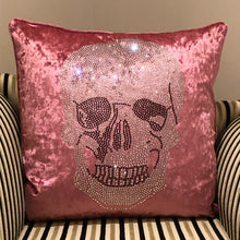 Load image into Gallery viewer, Large Skull Cushion