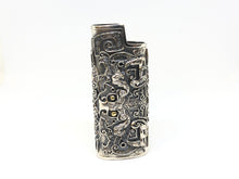 Load image into Gallery viewer, 925 Hallmarked Silver Lighter Case With Carved Detail