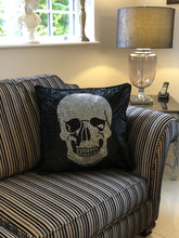 Load image into Gallery viewer, Large Skull Cushion