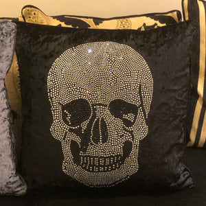 Large Skull Cushion