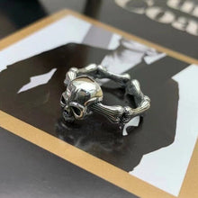 Load image into Gallery viewer, 925 Silver Skull  Pinky Ring