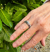 Load image into Gallery viewer, 925 Sterling Silver Skull Resizable  Ring