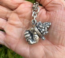 Load image into Gallery viewer, Real Solid 925 Sterling Silver Pendant Destiny Hercules&#39;s Fist Gothic Hallmarked