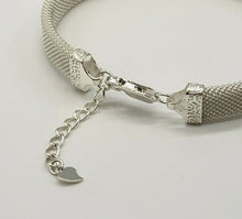 Load image into Gallery viewer, Ladies Infinity hallmarked 925 sterling silver Bracelet