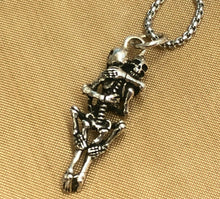 Load image into Gallery viewer, 925 Sterling Silver  Skeleton Lovers Pendant