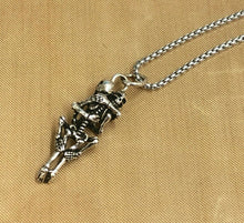 Load image into Gallery viewer, 925 Sterling Silver  Skeleton Lovers Pendant